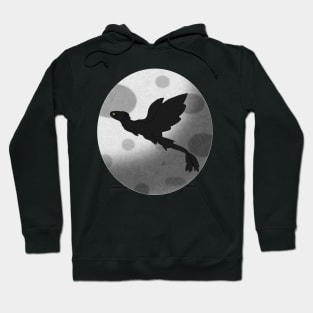 The Night Fury and the Moon (no background ver.) Hoodie